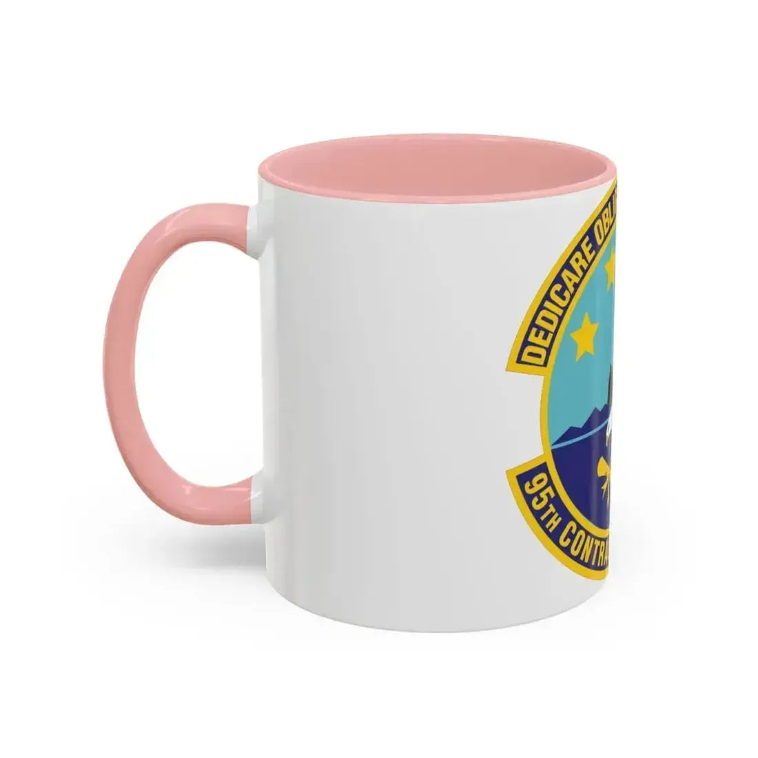 95th Contracting Squadron (U.S. Air Force) Accent Coffee Mug - Go Mug Yourself