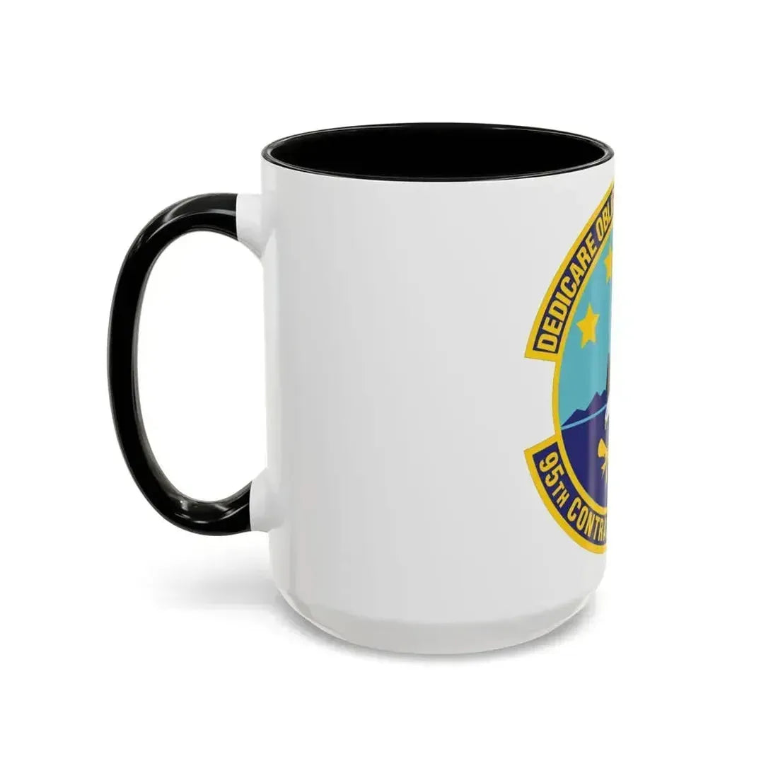 95th Contracting Squadron (U.S. Air Force) Accent Coffee Mug - Go Mug Yourself