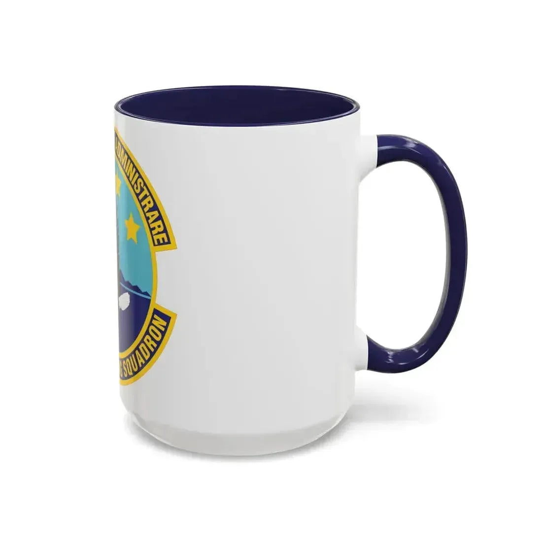 95th Contracting Squadron (U.S. Air Force) Accent Coffee Mug - Go Mug Yourself