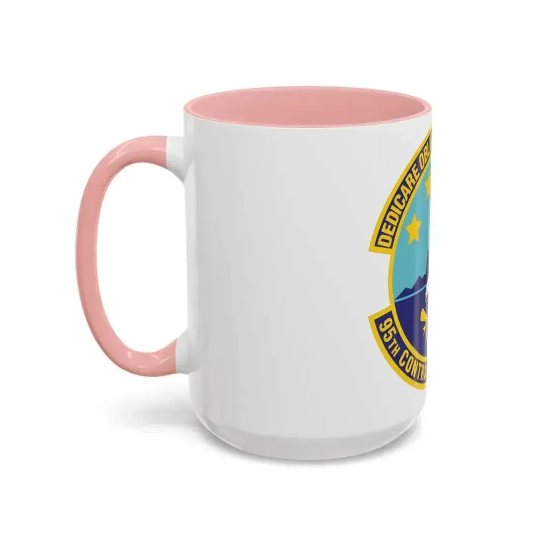 95th Contracting Squadron (U.S. Air Force) Accent Coffee Mug - Go Mug Yourself