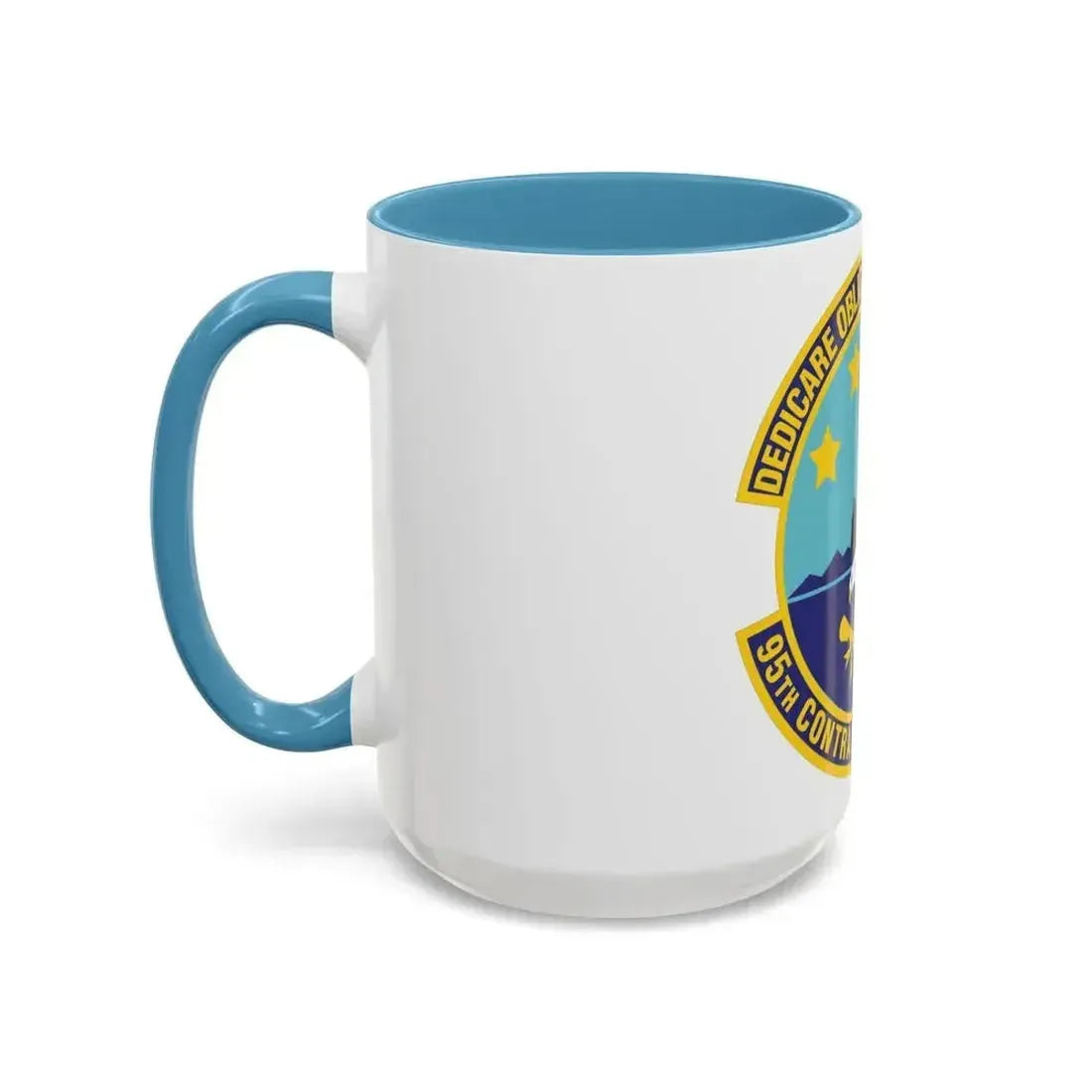 95th Contracting Squadron (U.S. Air Force) Accent Coffee Mug - Go Mug Yourself
