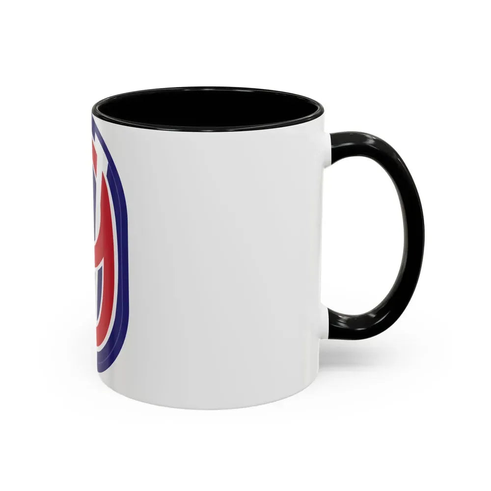 95th Infantry Division (U.S. Army) Accent Coffee Mug - Go Mug Yourself