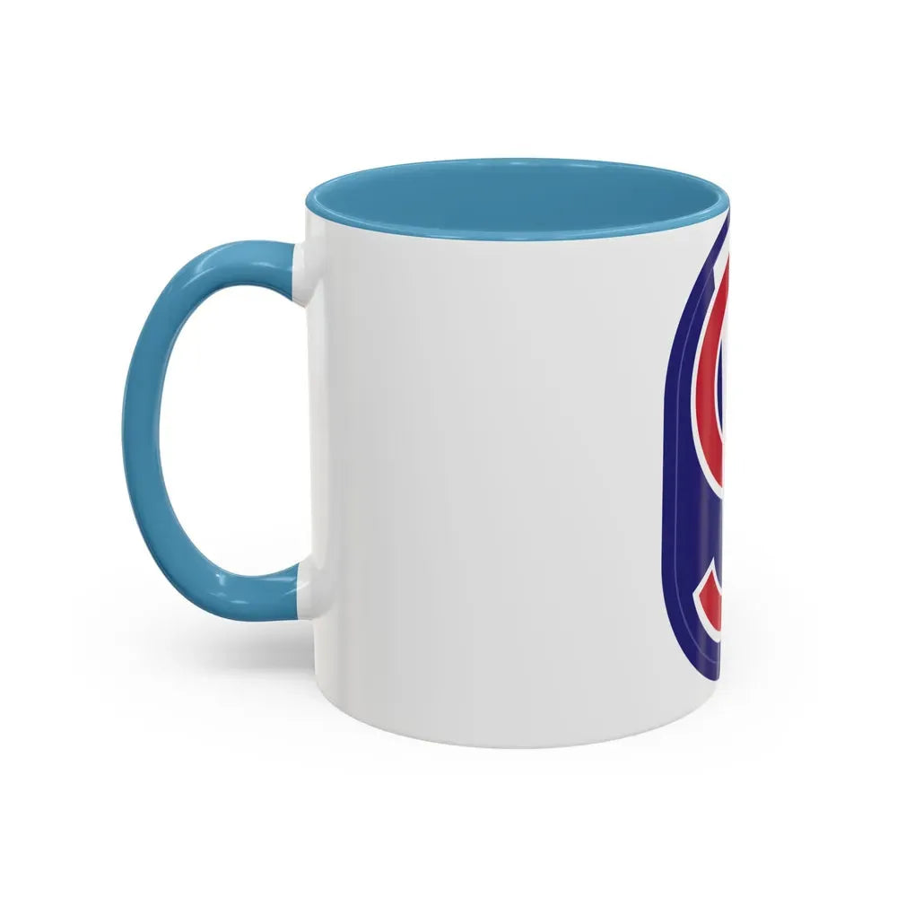 95th Infantry Division (U.S. Army) Accent Coffee Mug - Go Mug Yourself