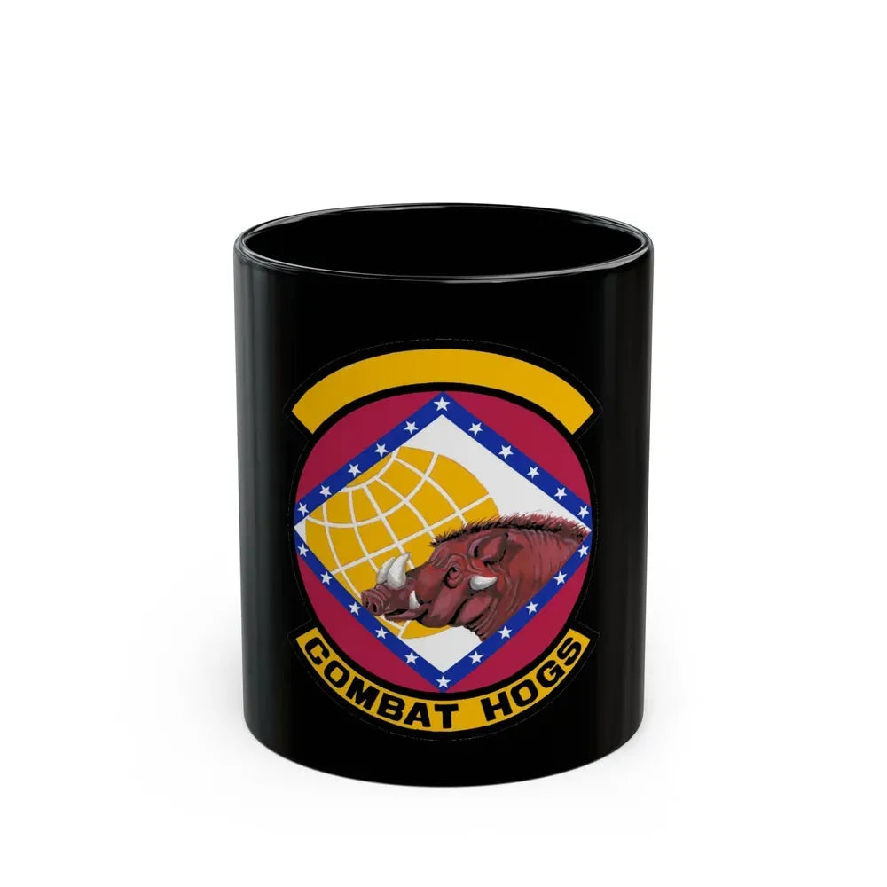 96 Aerial Port Sq AFRC (U.S. Air Force) Black Coffee Mug 11oz - Go Mug Yourself