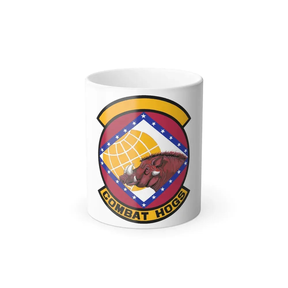 96 Aerial Port Sq AFRC (U.S. Air Force) Color Changing Coffee Mug 11oz - Go Mug Yourself