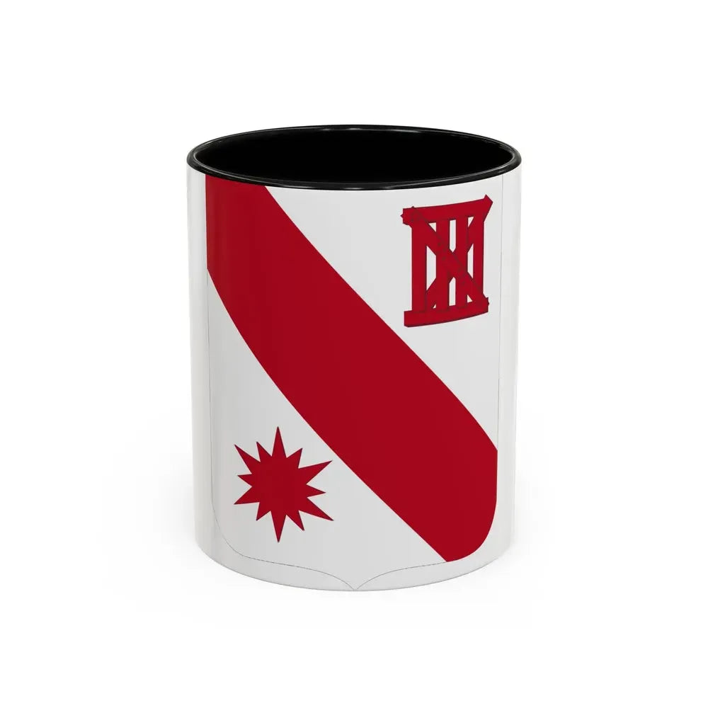 96 Engineer Battalion 2 (U.S. Army) Accent Coffee Mug 11oz Black - Go Mug Yourself
