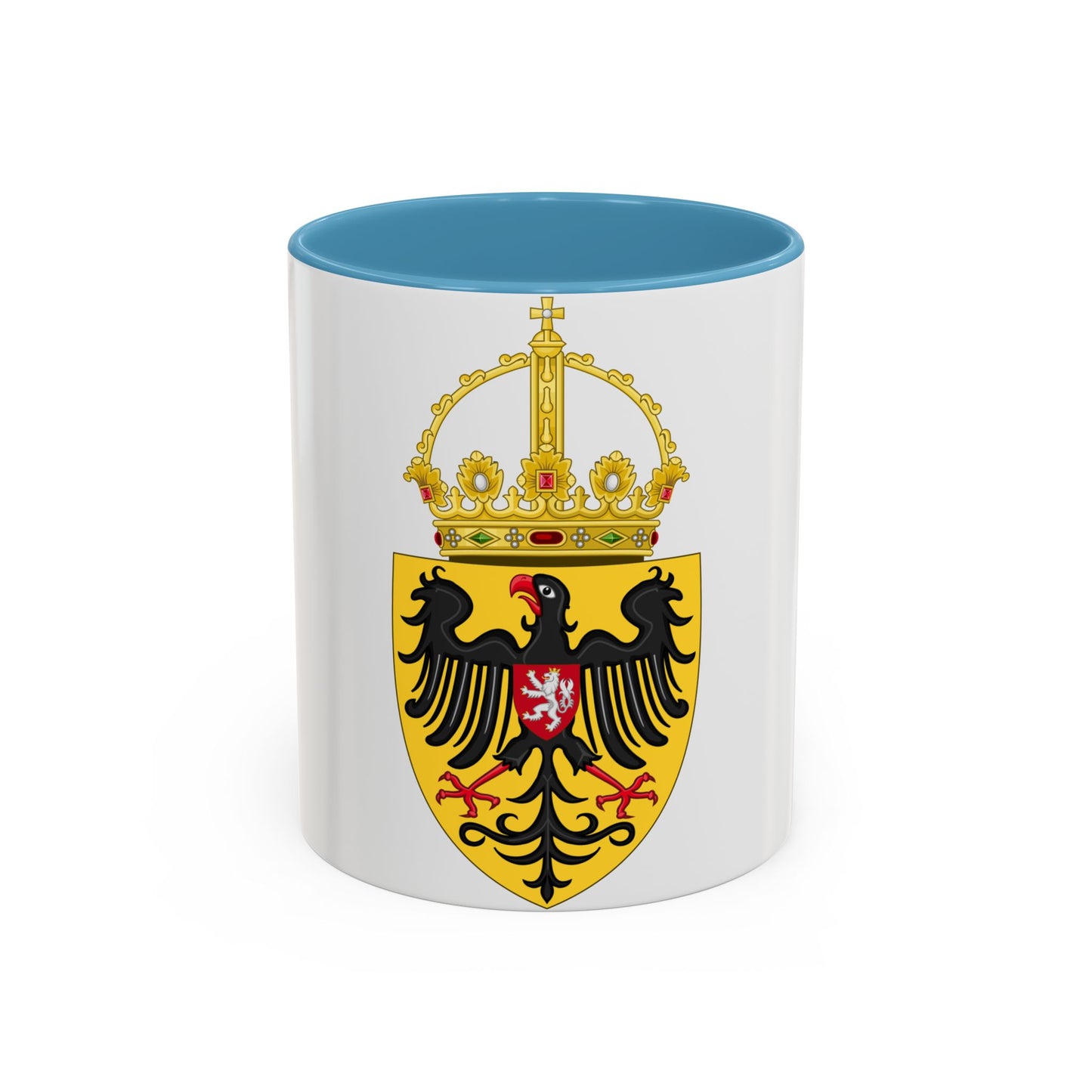 Coat of arms of Charles IV, Holy Roman Emperor - Accent Coffee Mug