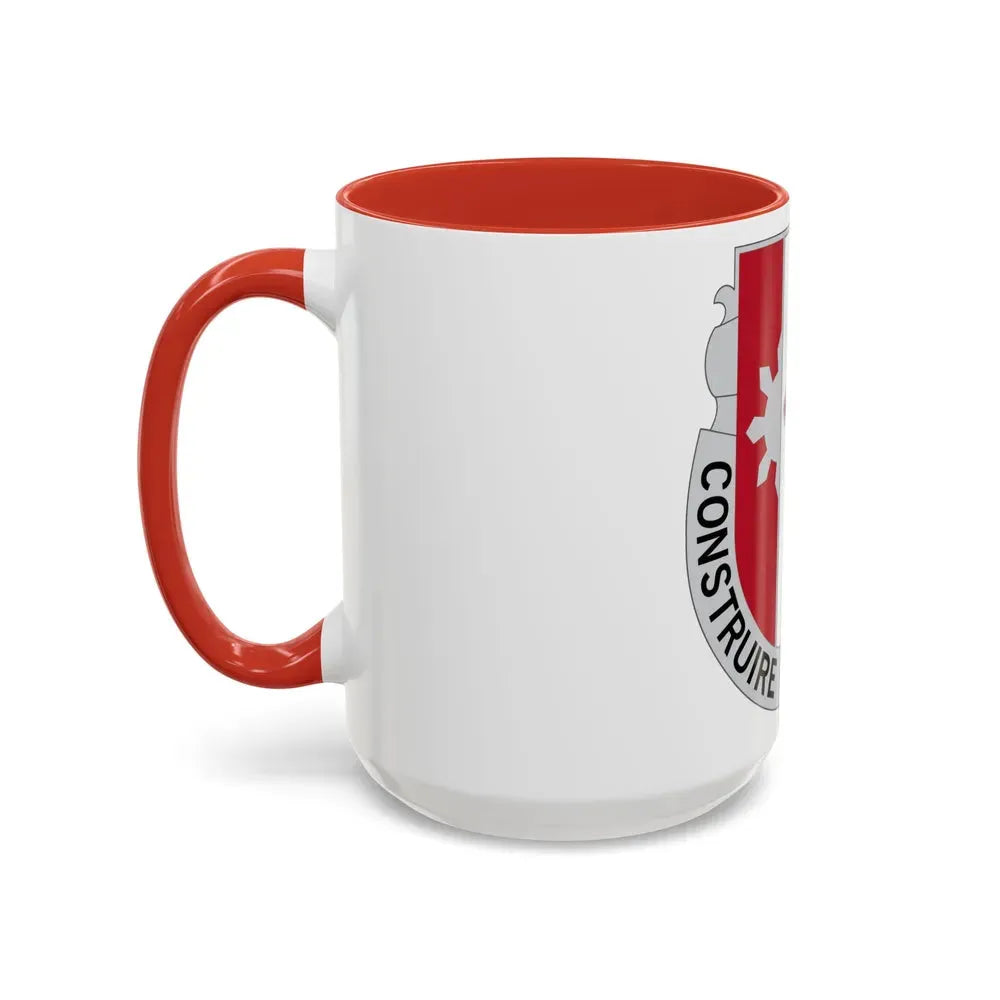 961 Engineer Battalion (U.S. Army) Accent Coffee Mug - Go Mug Yourself