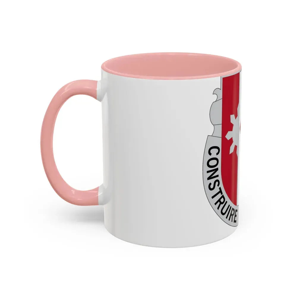 961 Engineer Battalion (U.S. Army) Accent Coffee Mug - Go Mug Yourself