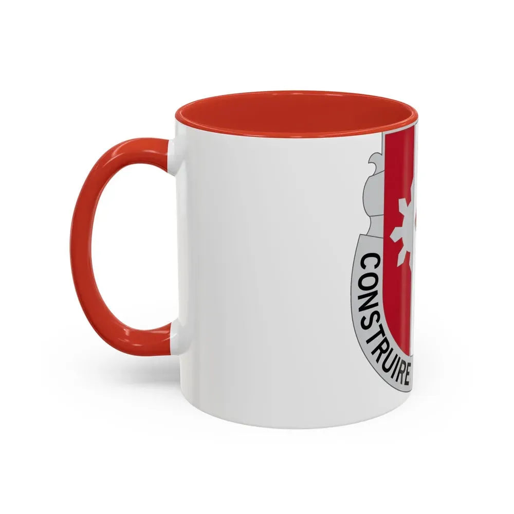 961 Engineer Battalion (U.S. Army) Accent Coffee Mug - Go Mug Yourself