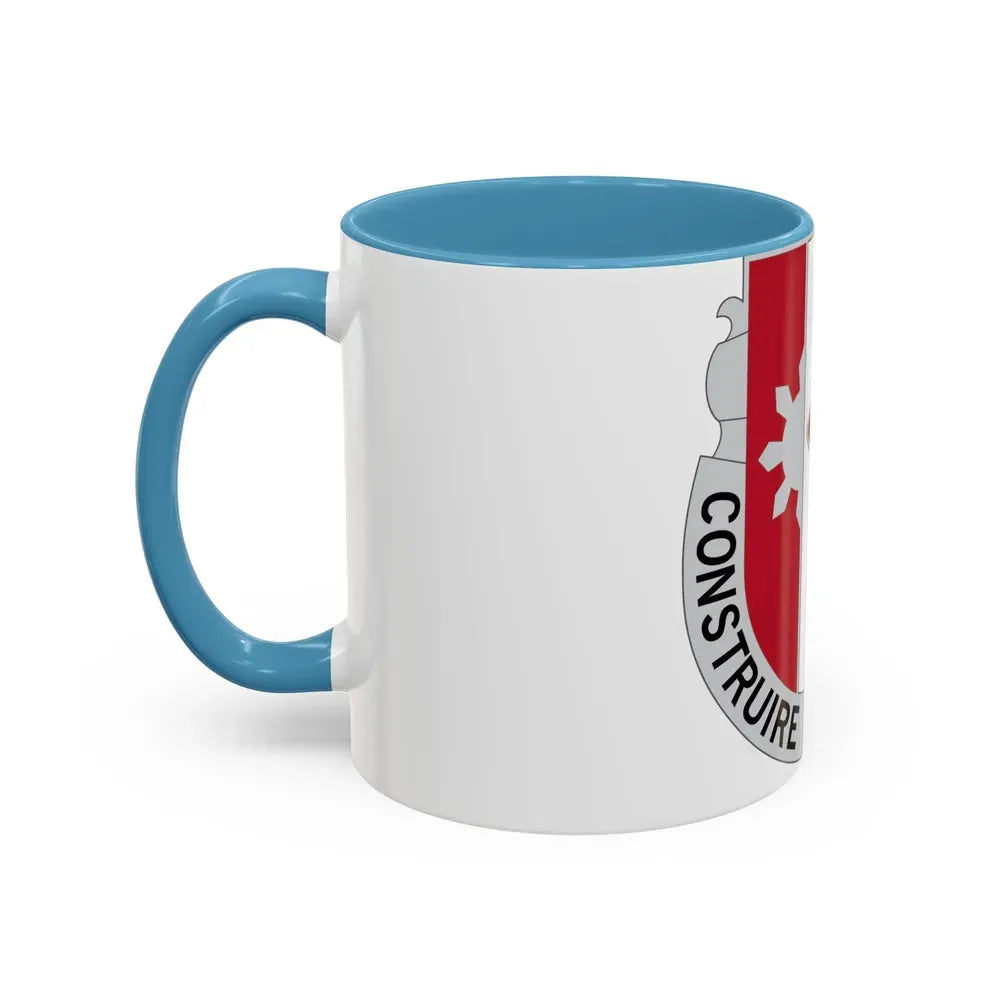 961 Engineer Battalion (U.S. Army) Accent Coffee Mug - Go Mug Yourself