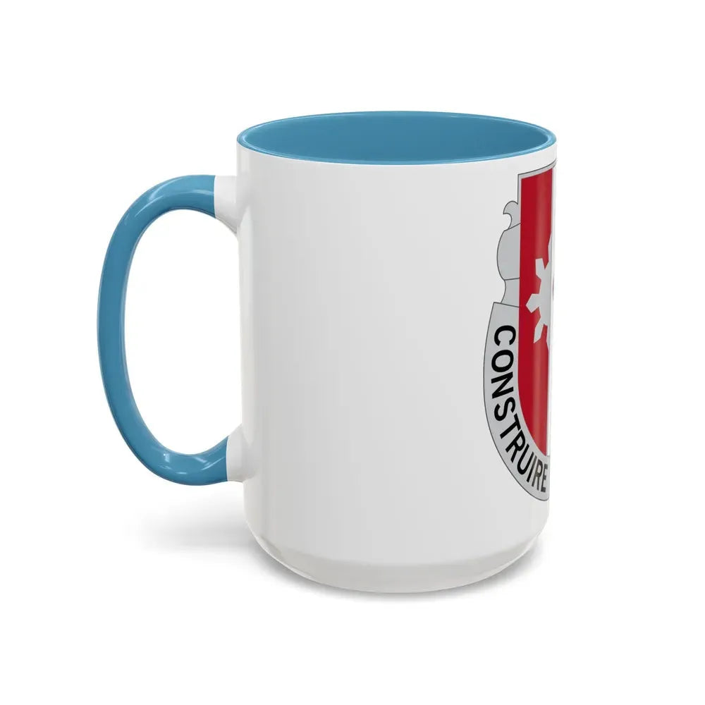 961 Engineer Battalion (U.S. Army) Accent Coffee Mug - Go Mug Yourself