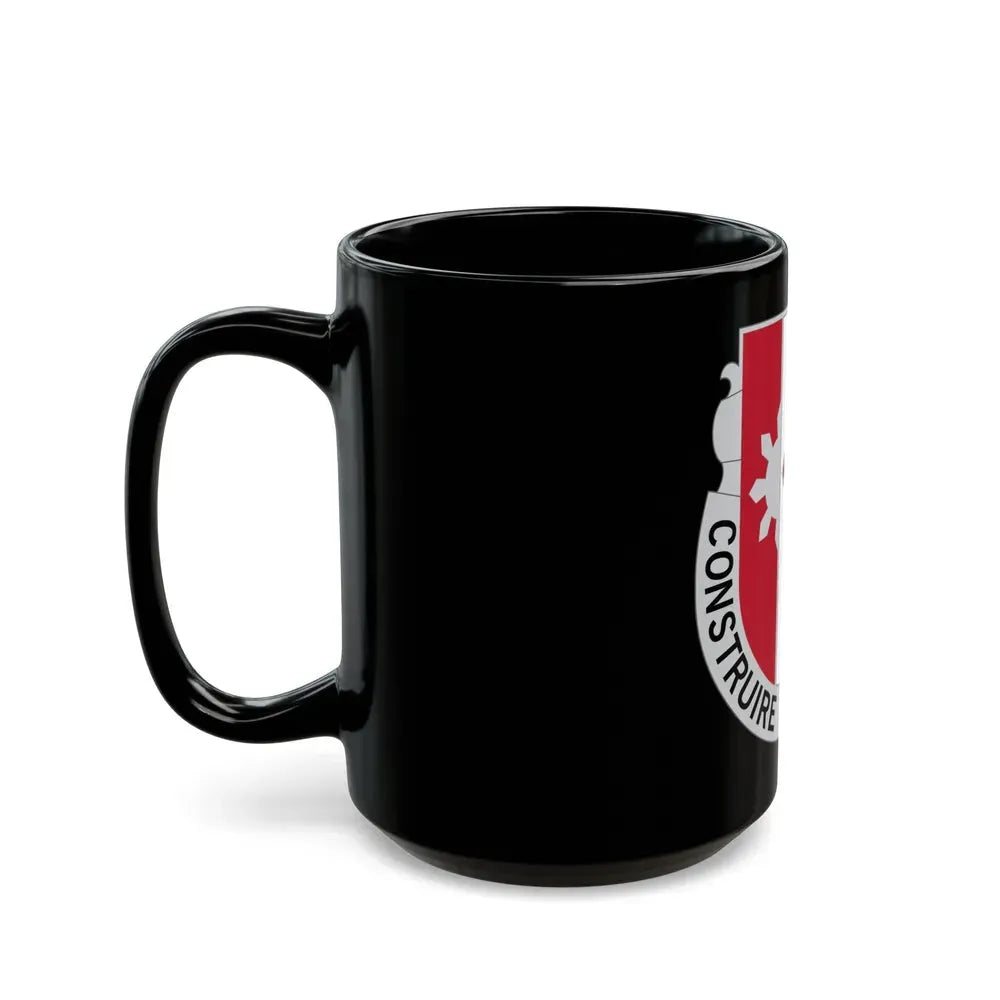 961 Engineer Battalion (U.S. Army) Black Coffee Mug - Go Mug Yourself