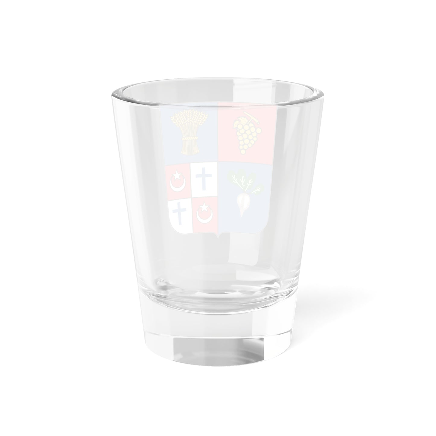 Mercier-Lacome Coat of Arms French Algeria (Algeria) (Coat of Arms) Shot Glass 1.5oz