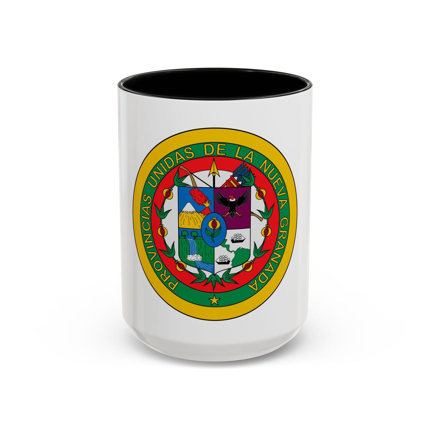Coat of arms of United Provinces of New Granada 2 - Accent Coffee Mug