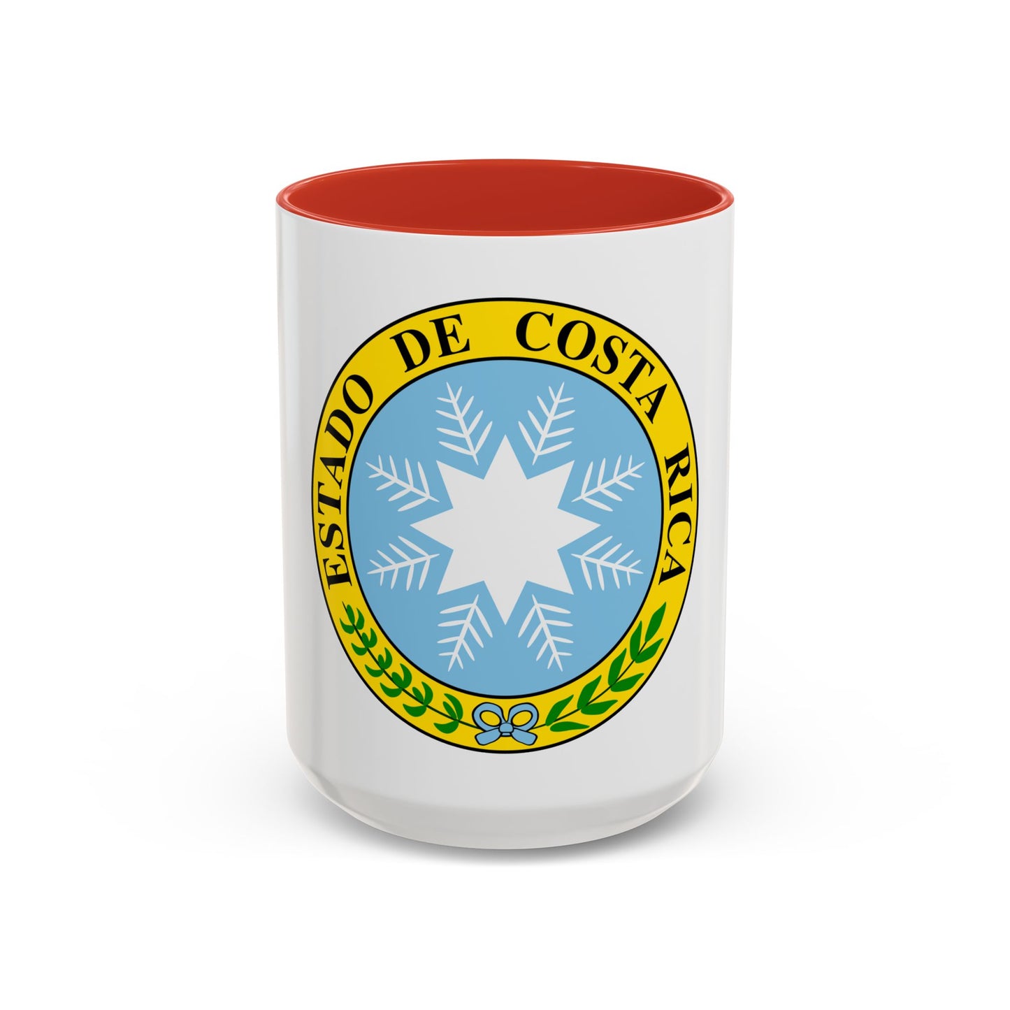 Coat of arms of Costa Rica (1840-1842) - Accent Coffee Mug