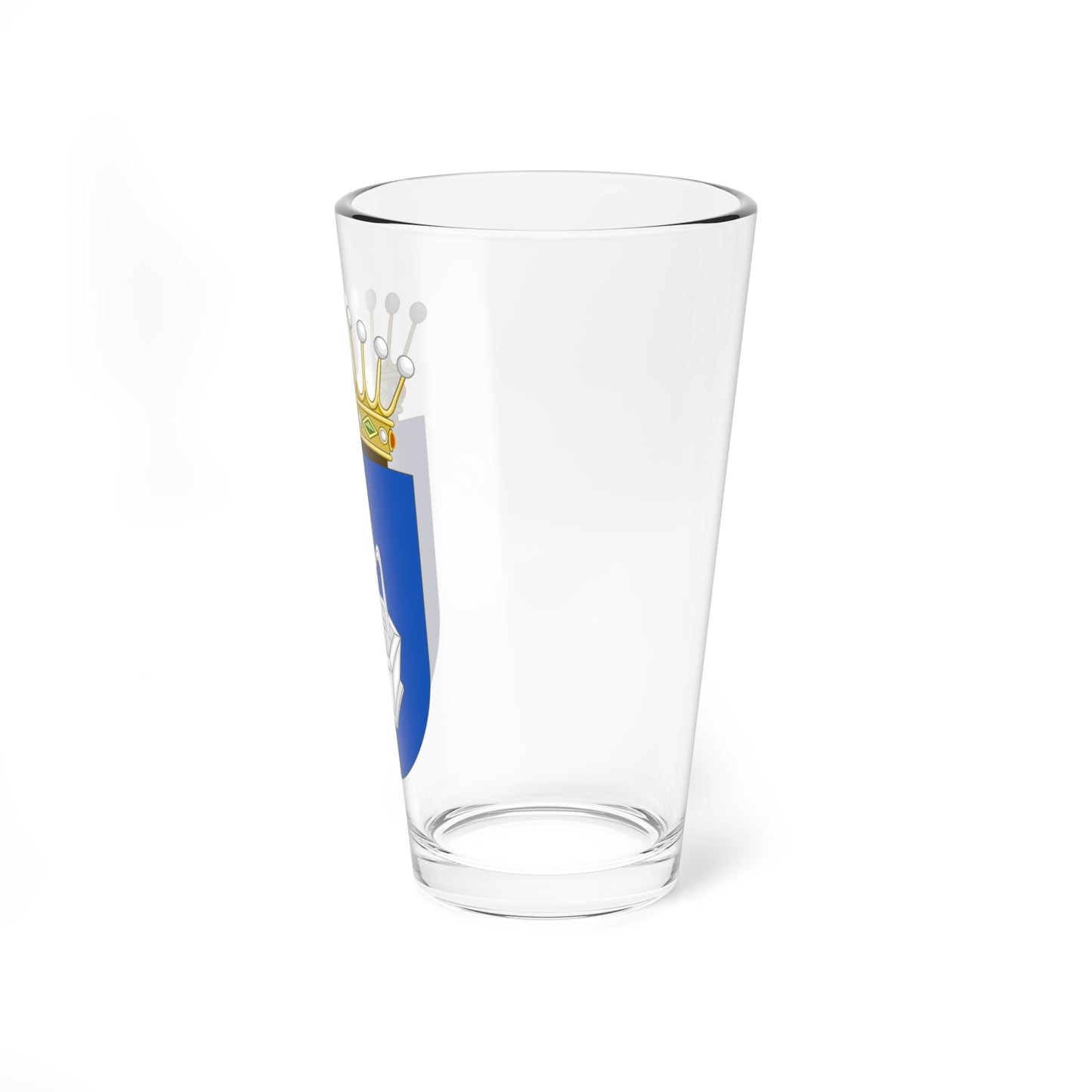 Escudo del Condado de Fuente Roja (Spain) (Coat of Arms) Pint Glass 16oz