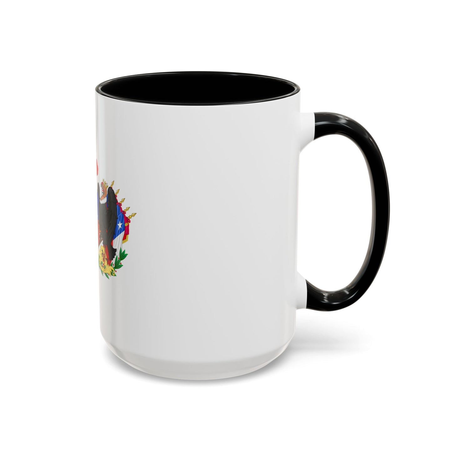 Greater Coat of Arms of Chile (1834-1920) - Accent Coffee Mug