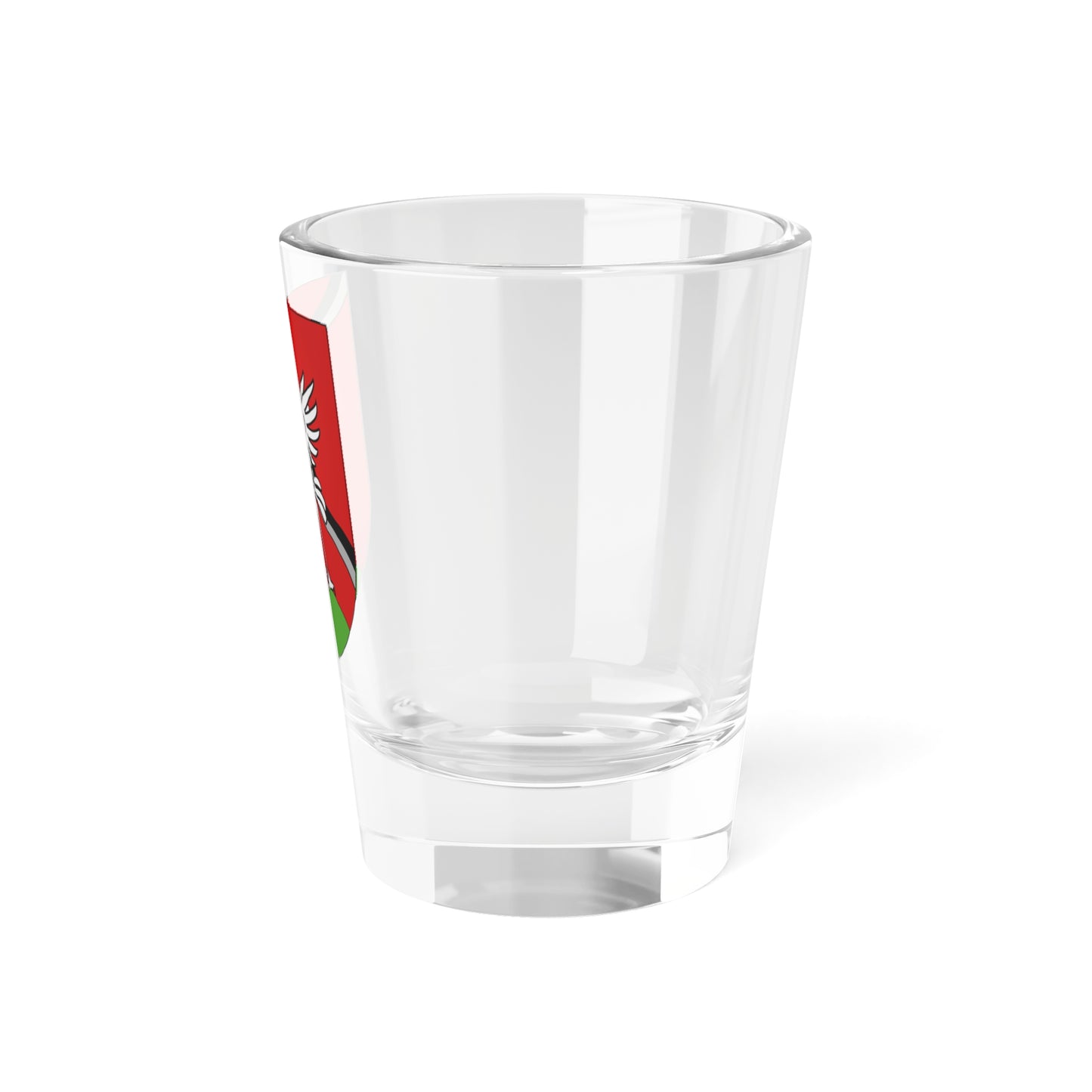 Haut-Intyamon-coat of arms (Switzerland) (Coat of Arms) Shot Glass 1.5oz