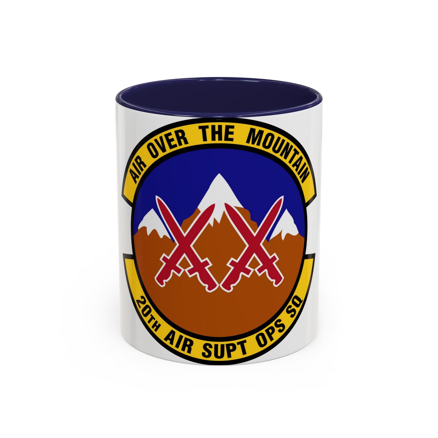 20 Air Support Operations Squadron ACC (U.S. Air Force) Accent Coffee Mug