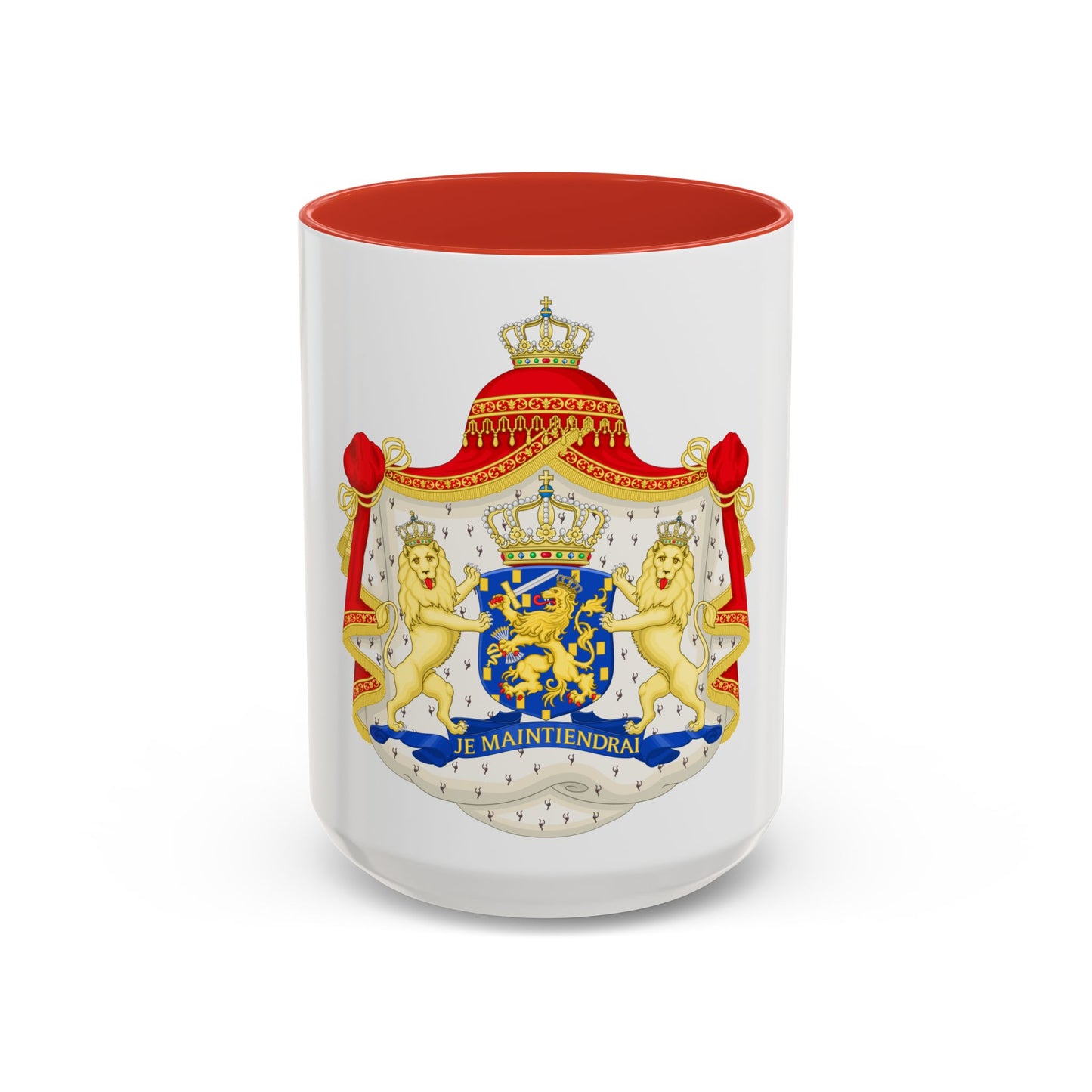 Royal coat of arms of the Netherlands (1815-1907) - Accent Coffee Mug