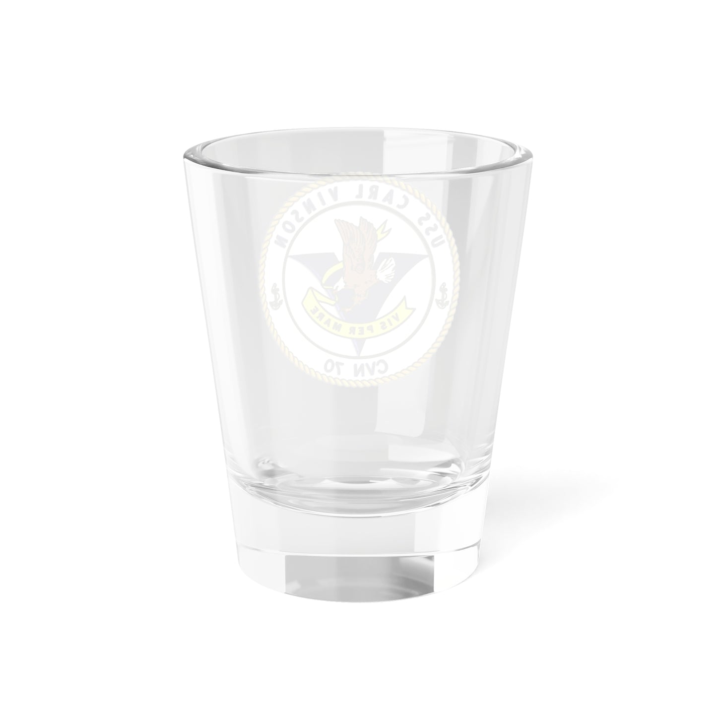 CVN 70 USS Carl Vinson 1982 (U.S. Navy) Shot Glass 1.5oz