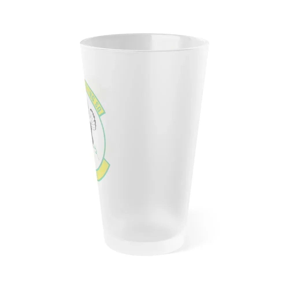 96th Air Refueling Squadron (U.S. Air Force) Frosted Pint Glass 16oz - Go Mug Yourself