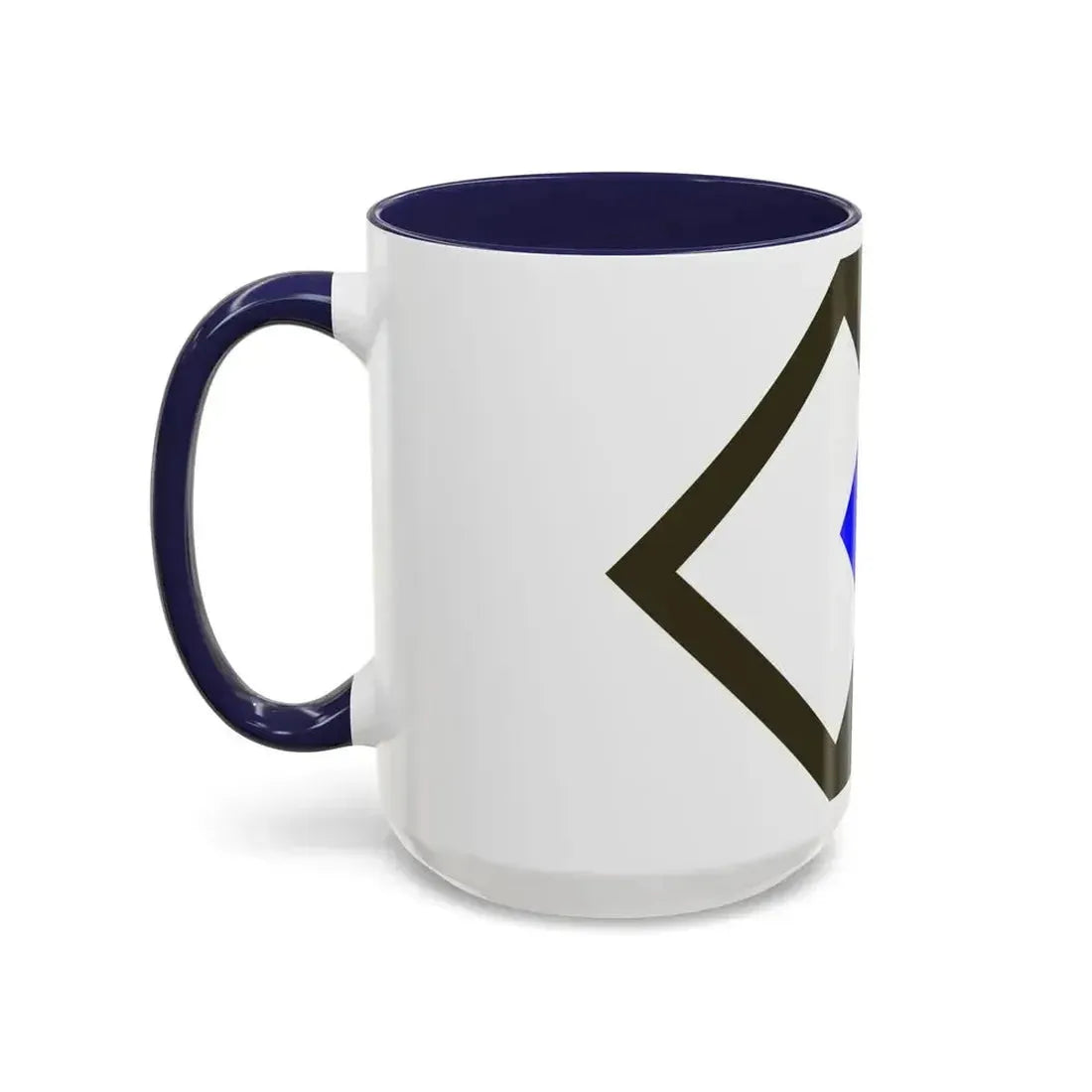 96th Infantry Division SSI (U.S. Army) Accent Coffee Mug - Go Mug Yourself
