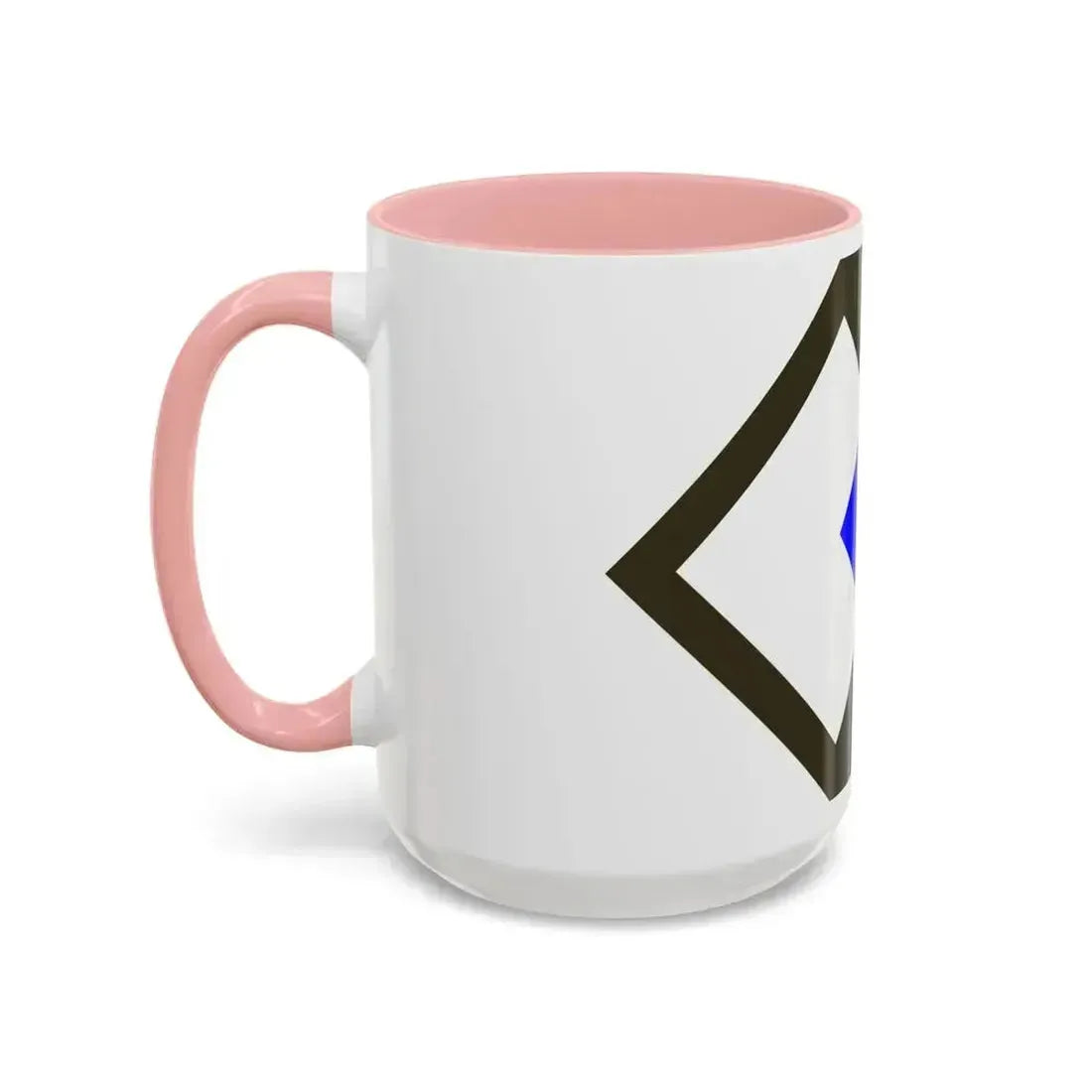 96th Infantry Division SSI (U.S. Army) Accent Coffee Mug - Go Mug Yourself
