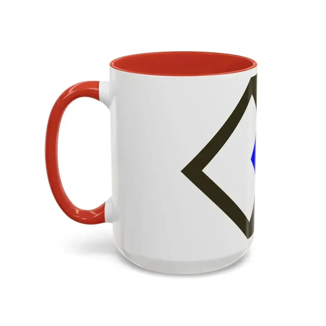 96th Infantry Division SSI (U.S. Army) Accent Coffee Mug - Go Mug Yourself