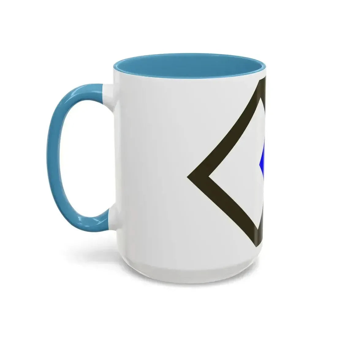 96th Infantry Division SSI (U.S. Army) Accent Coffee Mug - Go Mug Yourself