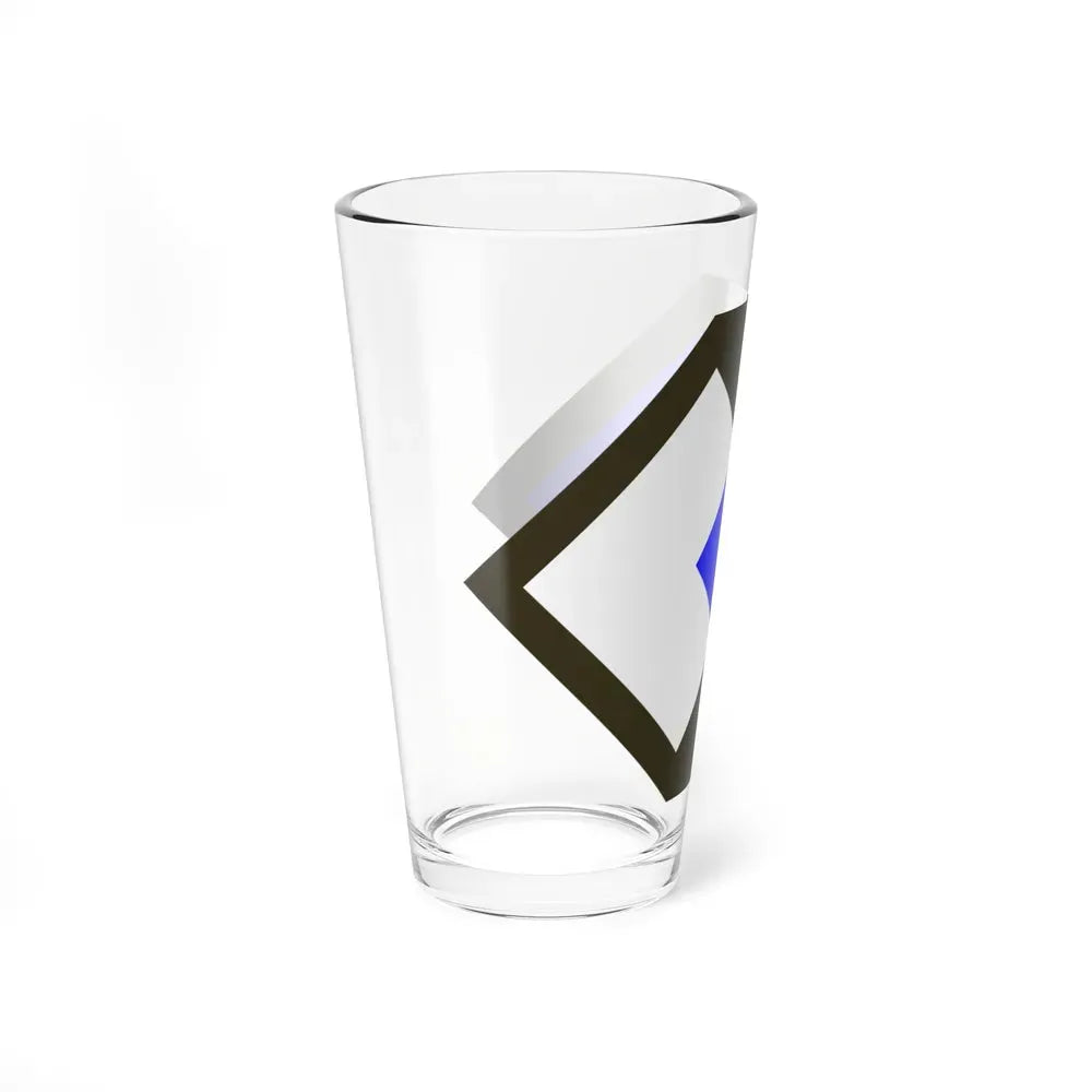 96th Infantry Division SSI (U.S. Army) Pint Glass 16oz - Go Mug Yourself