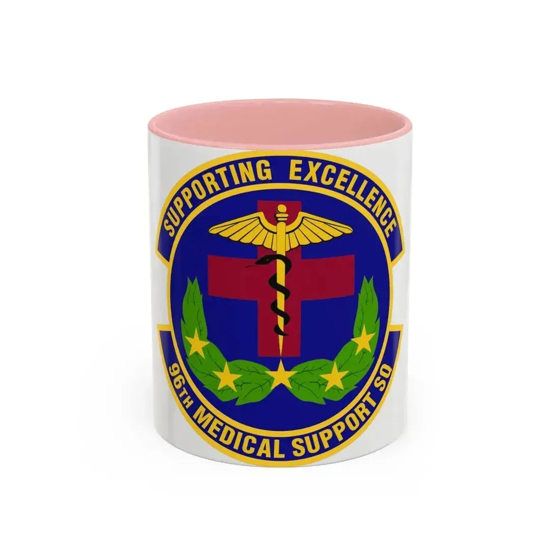 96th Medical Support Squadron (U.S. Air Force) Accent Coffee Mug - Go Mug Yourself