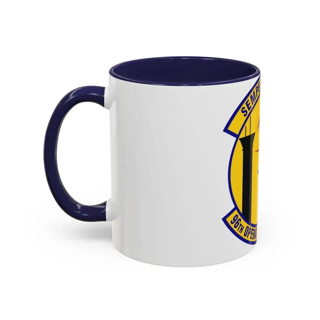 96th Operations Support Squadron (U.S. Air Force) Accent Coffee Mug - Go Mug Yourself