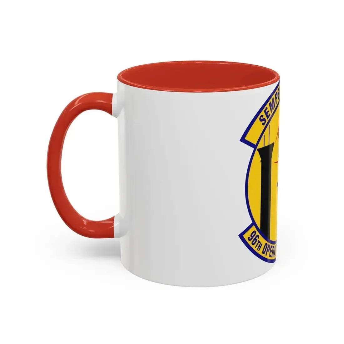 96th Operations Support Squadron (U.S. Air Force) Accent Coffee Mug - Go Mug Yourself