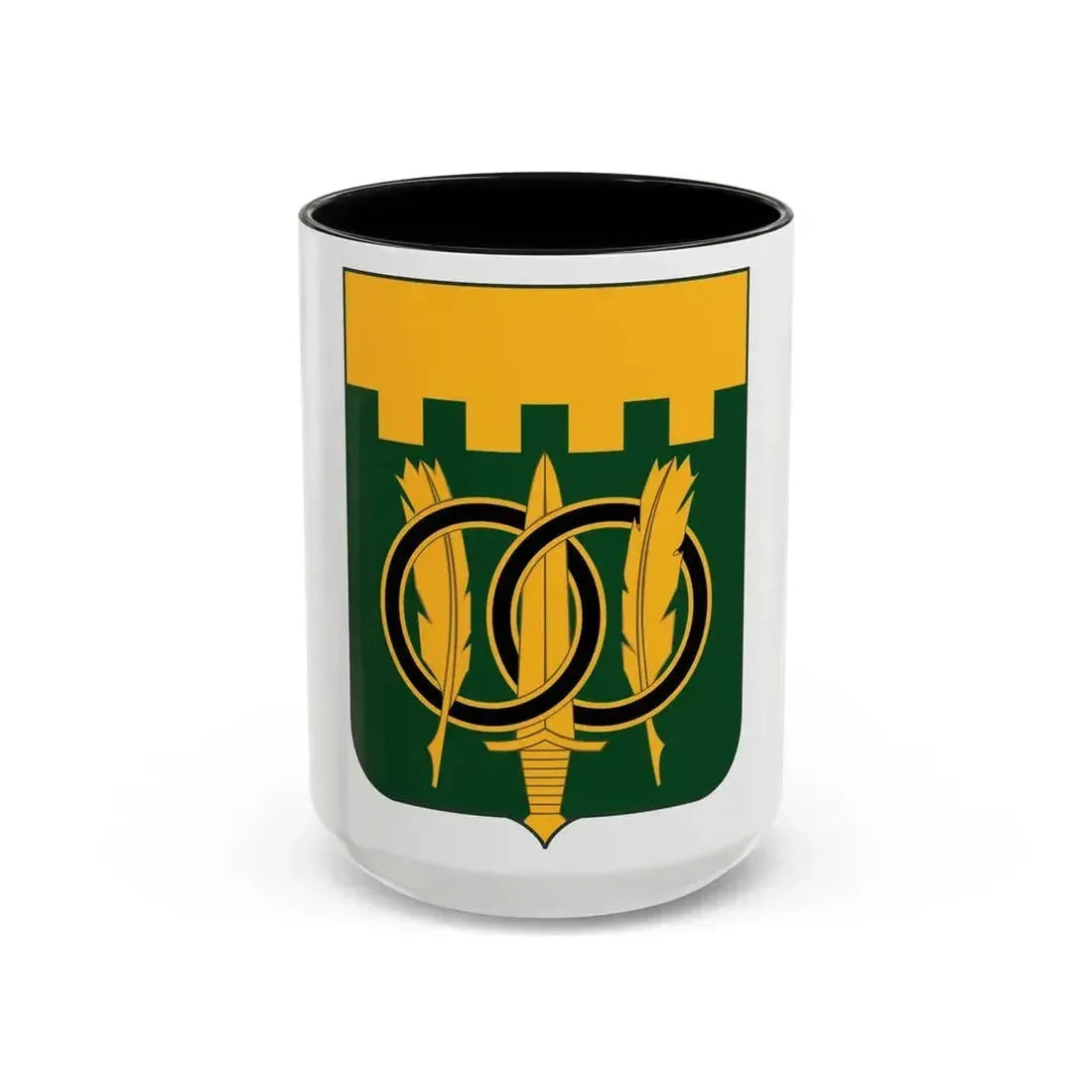 97 Military Police Battalion 2 (U.S. Army) Accent Coffee Mug 15oz Black - Go Mug Yourself