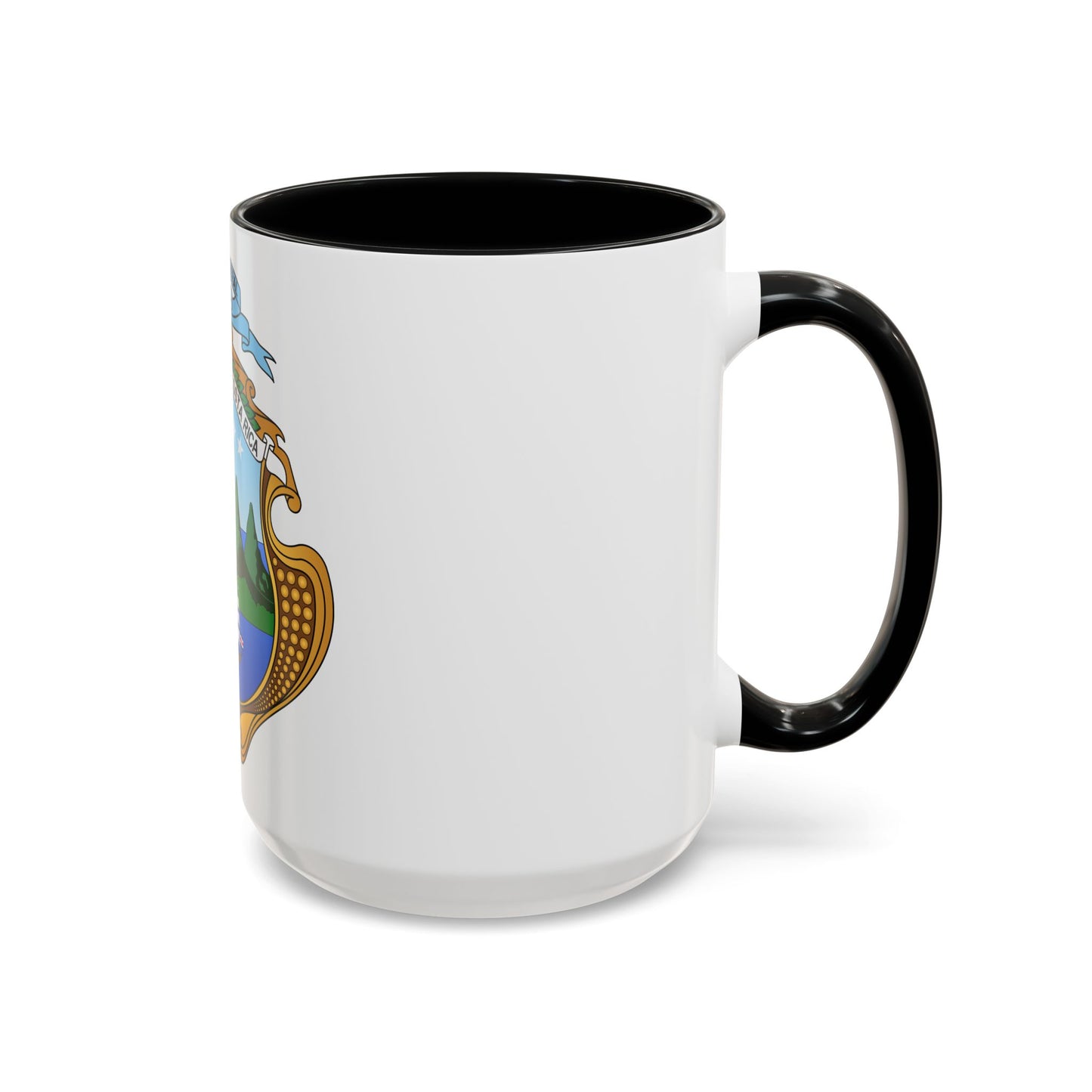 Coat of arms of Costa Rica (1906-1964) - Accent Coffee Mug