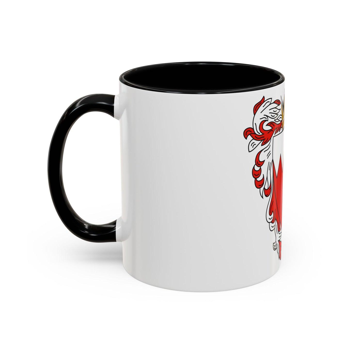 Coat of Arms of The Kingdom of Bahrain - Accent Coffee Mug