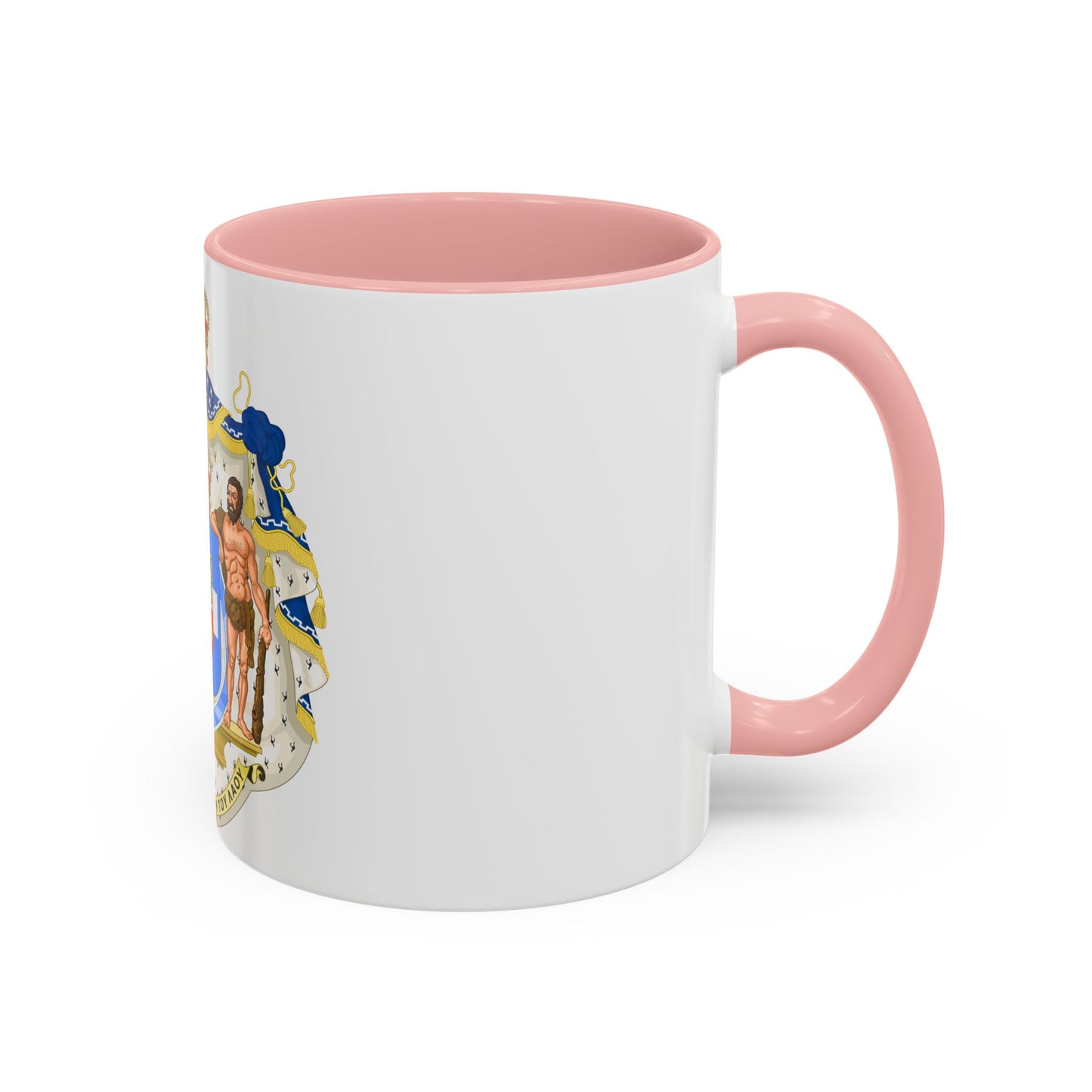 Royal Coat of Arms of Greece (1863-1936) - Accent Coffee Mug
