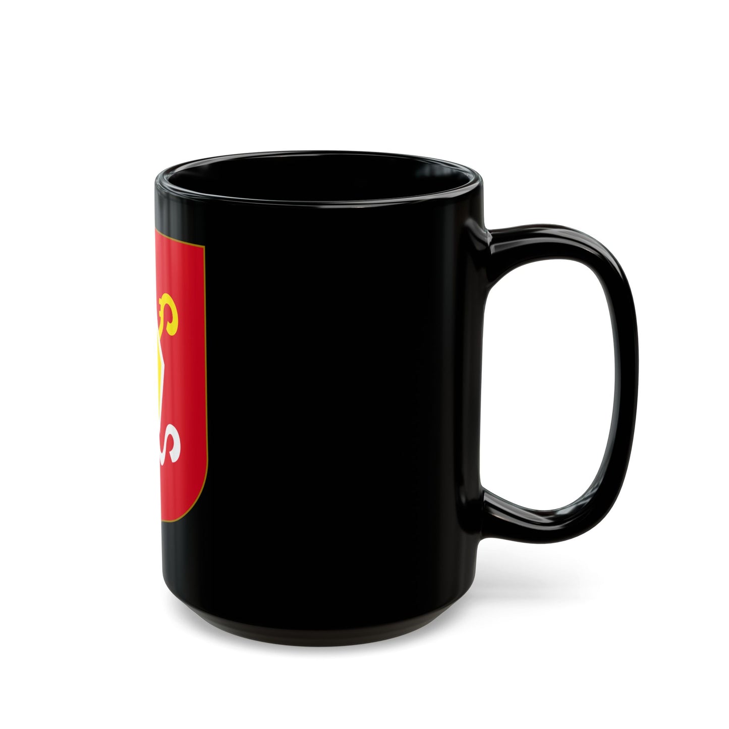 Andorra - Urgel Coat of Arms - Black Coffee Mug