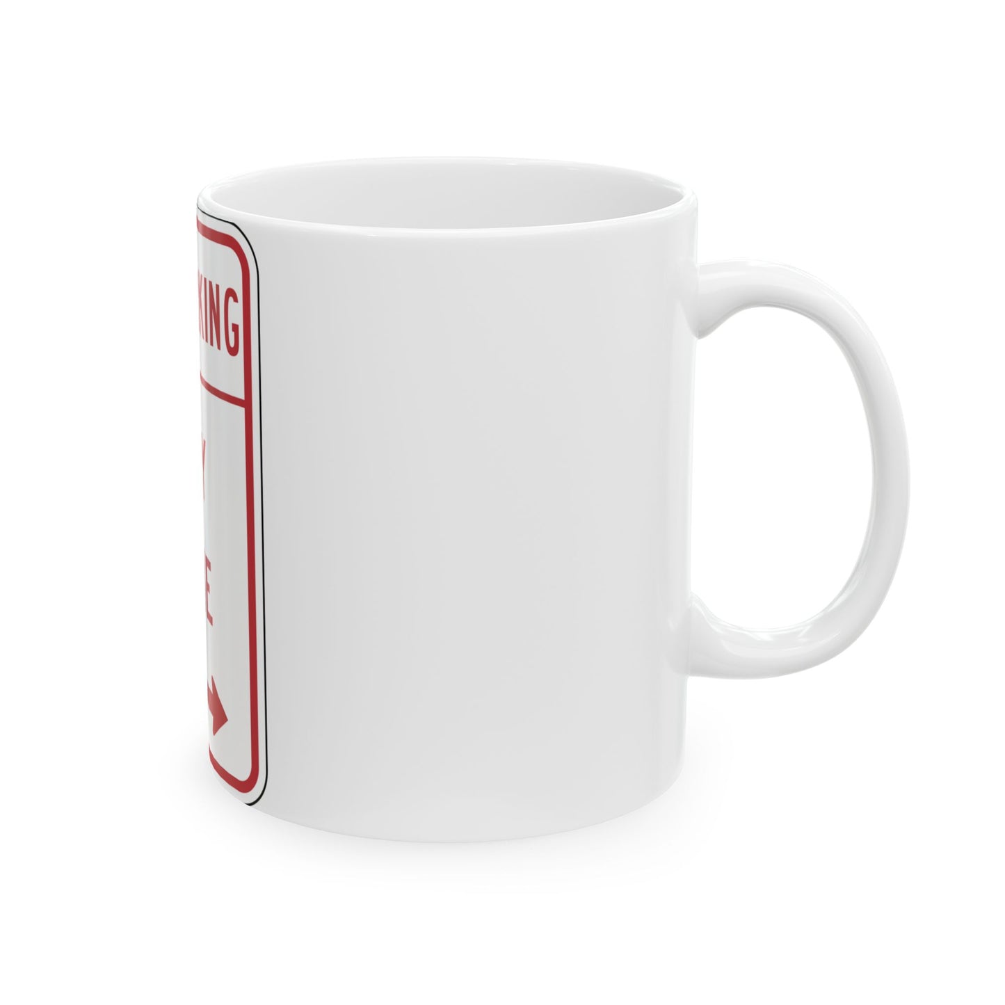 NYSDOT NYP1-2 (New York) (Road Sign) White Coffee Mug