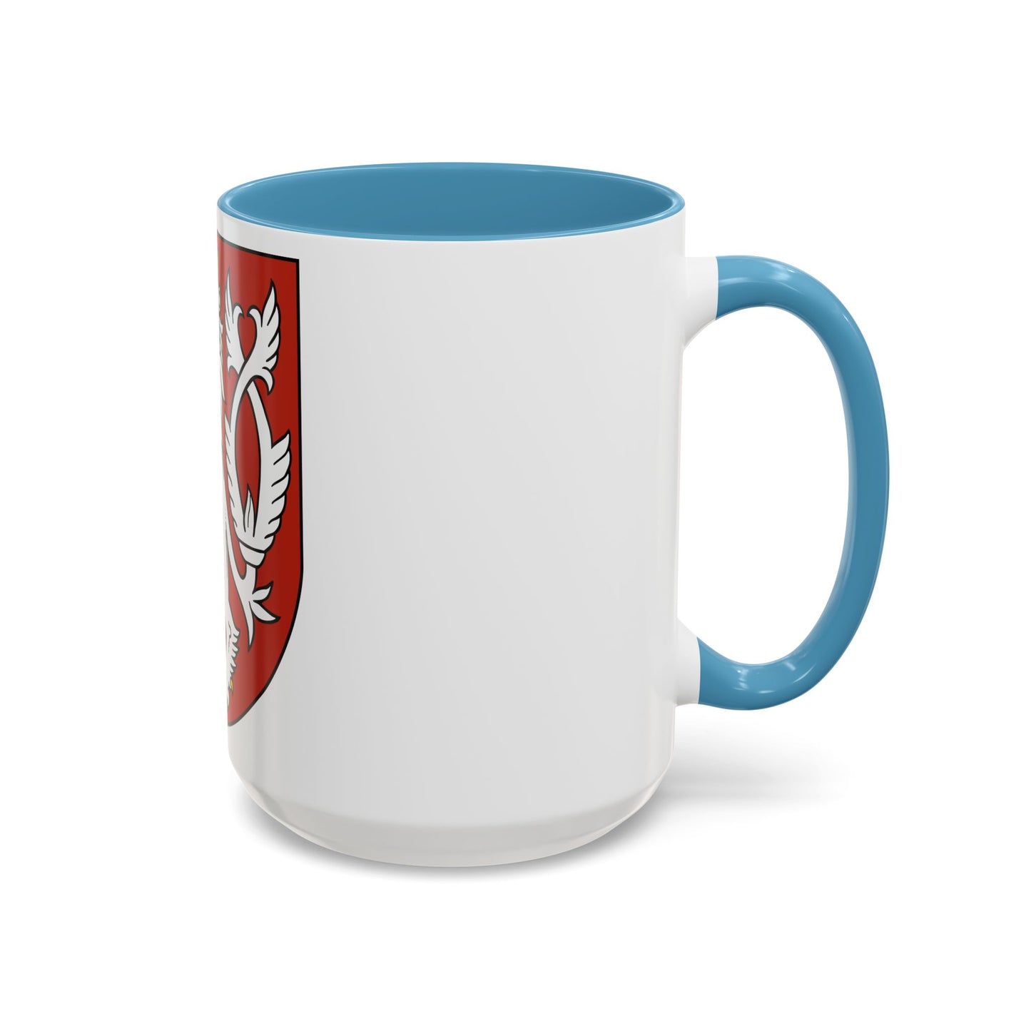 Small coat of arms of the Czech Republic - Accent Coffee Mug