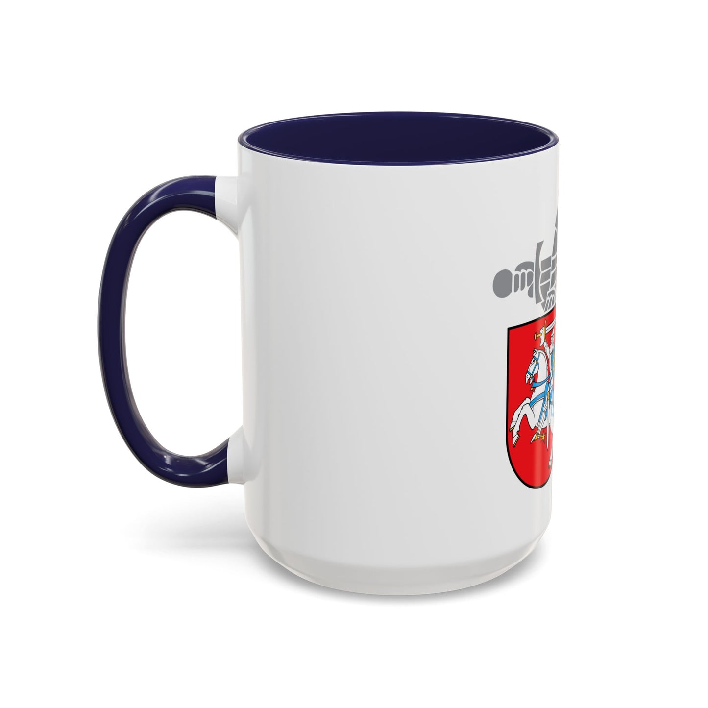 Coat of Arms Ministry of National Defence Lithuania - Accent Coffee Mug