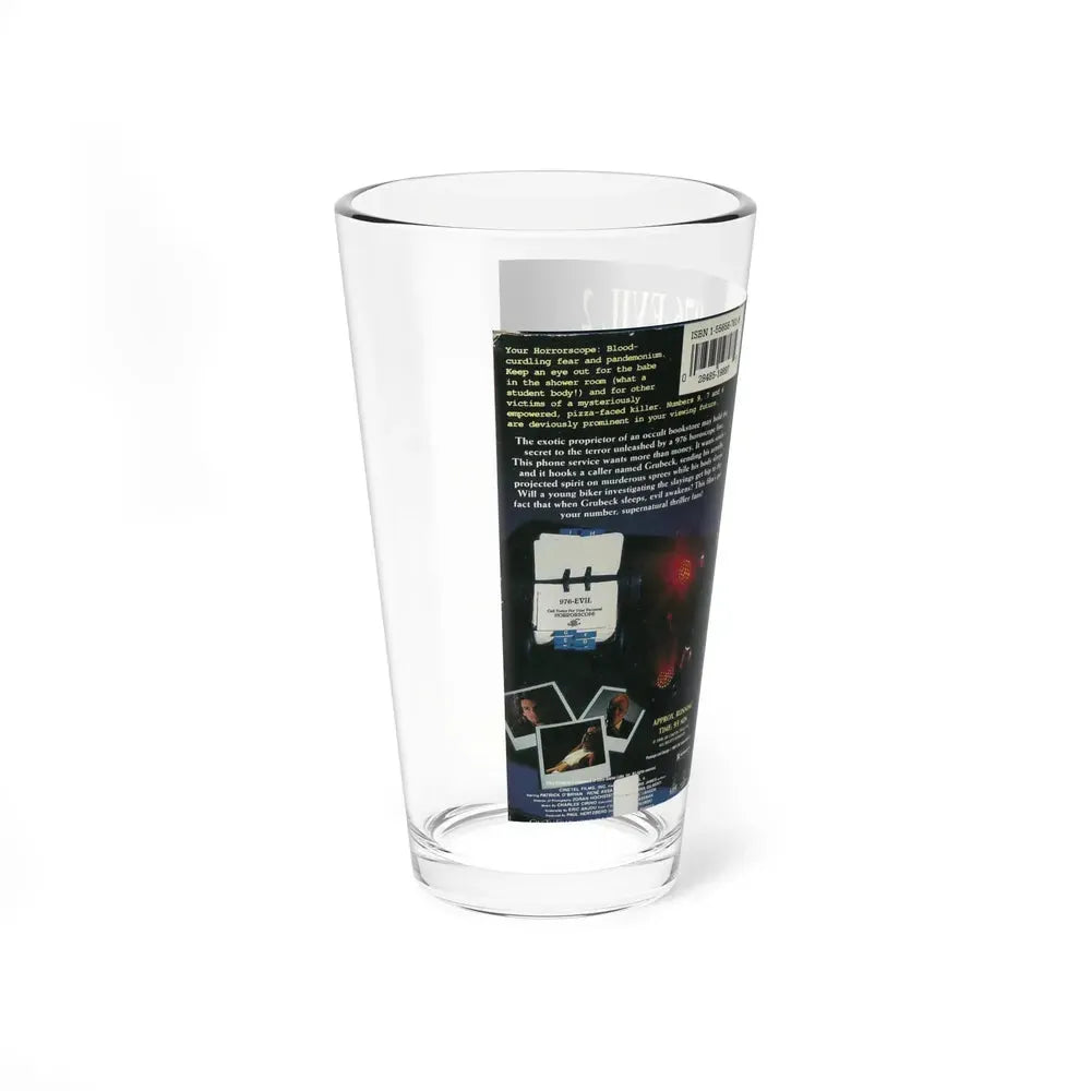 976 EVIL 2 (VHS COVER) Pint Glass 16oz - Go Mug Yourself