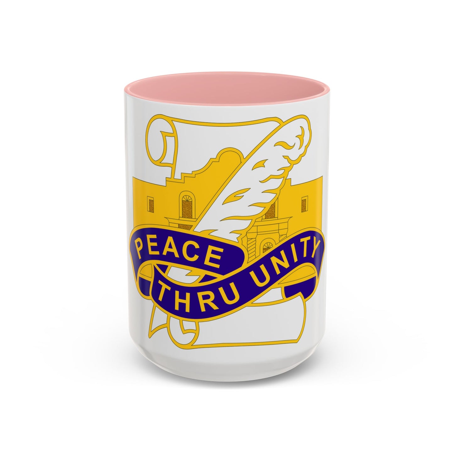 321 Civil Affairs Brigade 2 (U.S. Army) Accent Coffee Mug