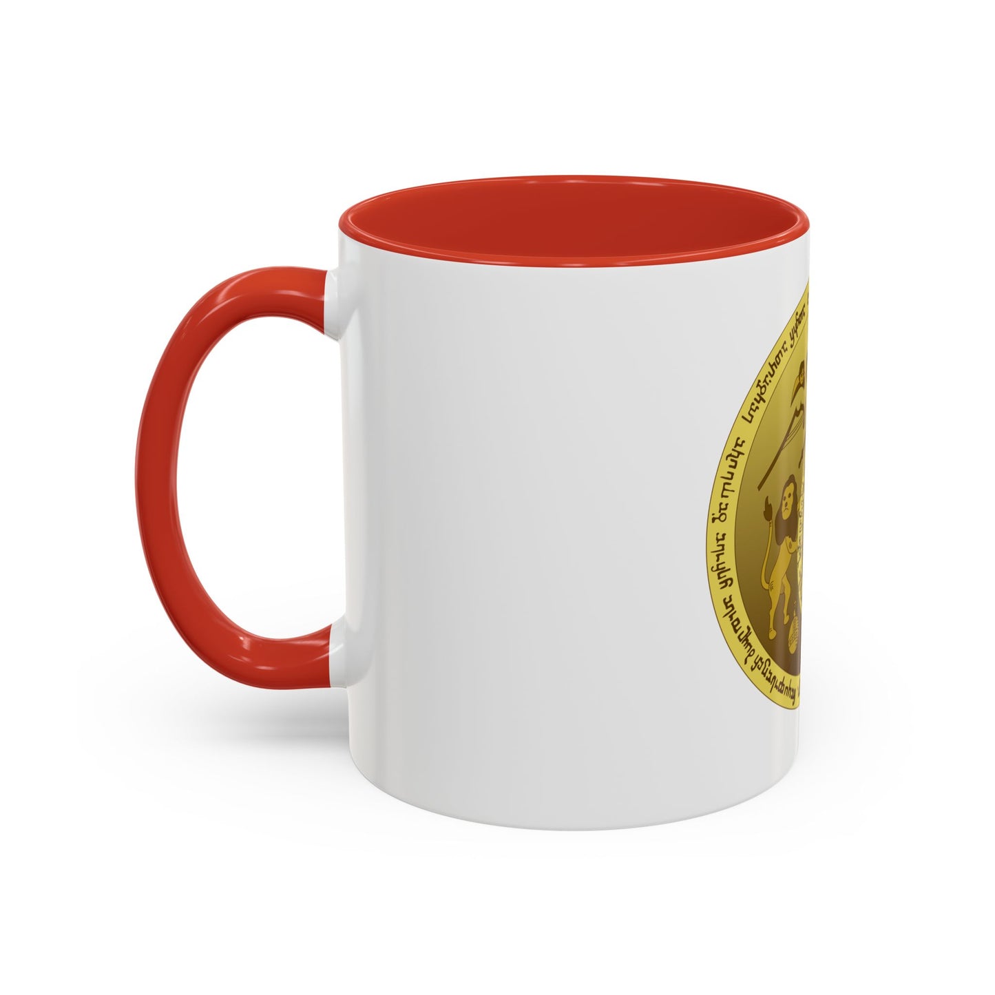Coat of arms of Kingdom of Kartli-Kakheti - Accent Coffee Mug