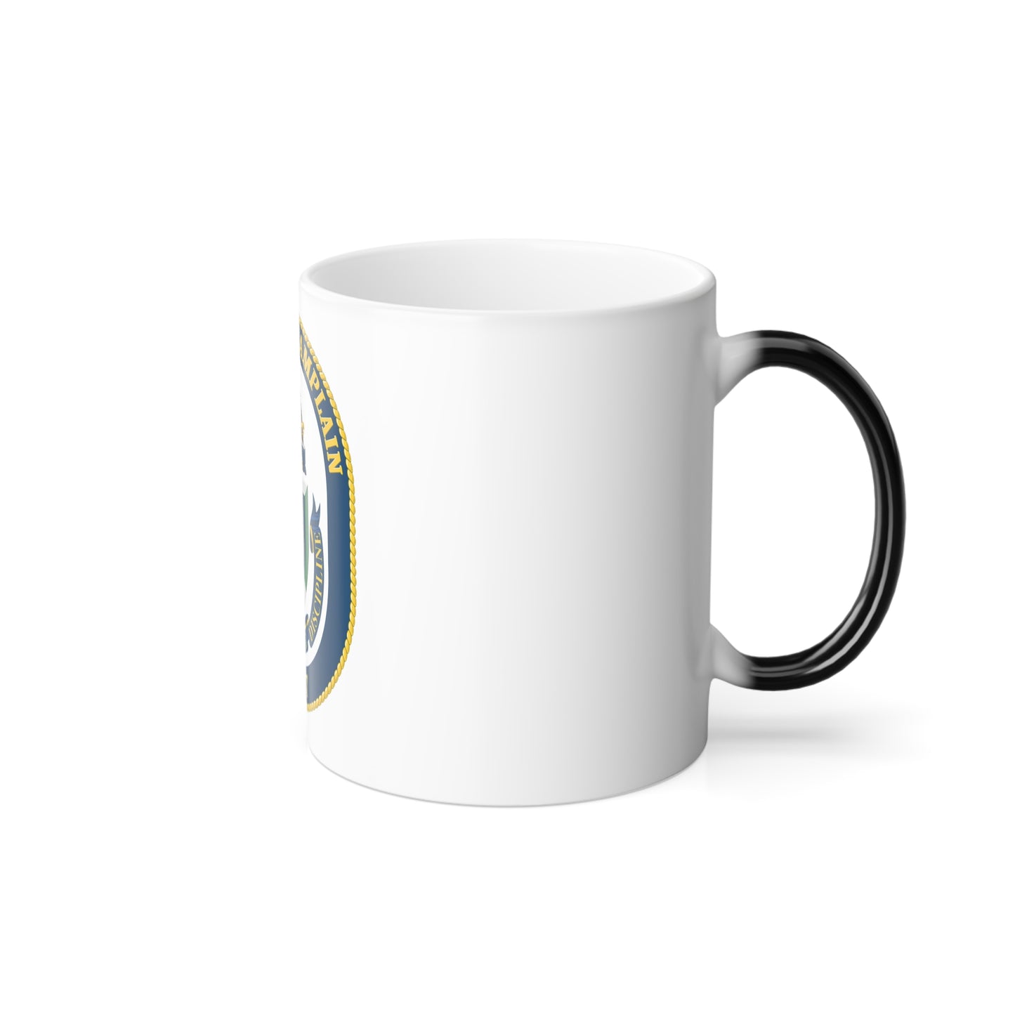 USS Lake Champlan CG 57 Crest (U.S. Navy) Color Changing Mug 11oz