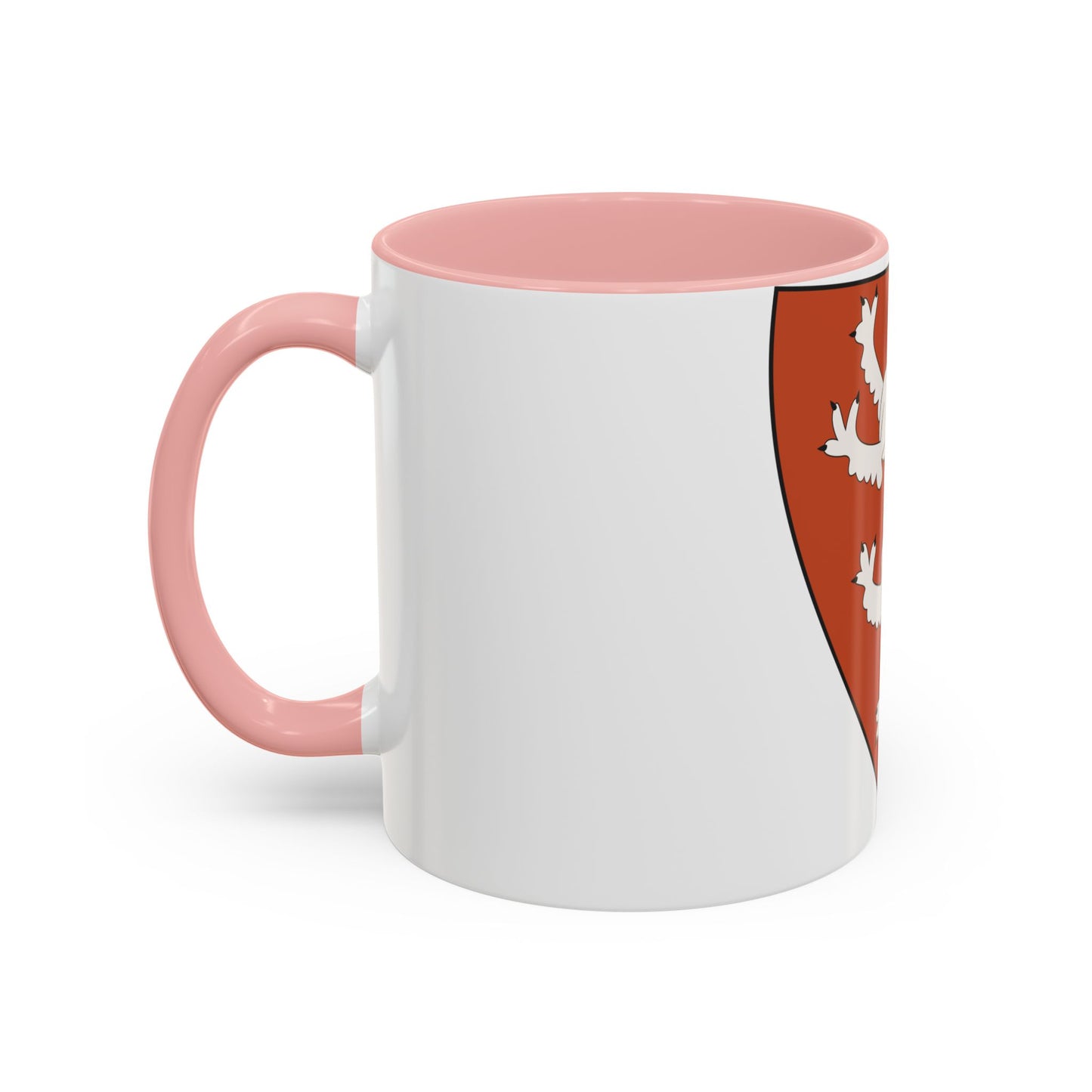 Lesser coat of arms of the Kingdom of Bohemia (Wenceslaus II of Bohemia) - Accent Coffee Mug