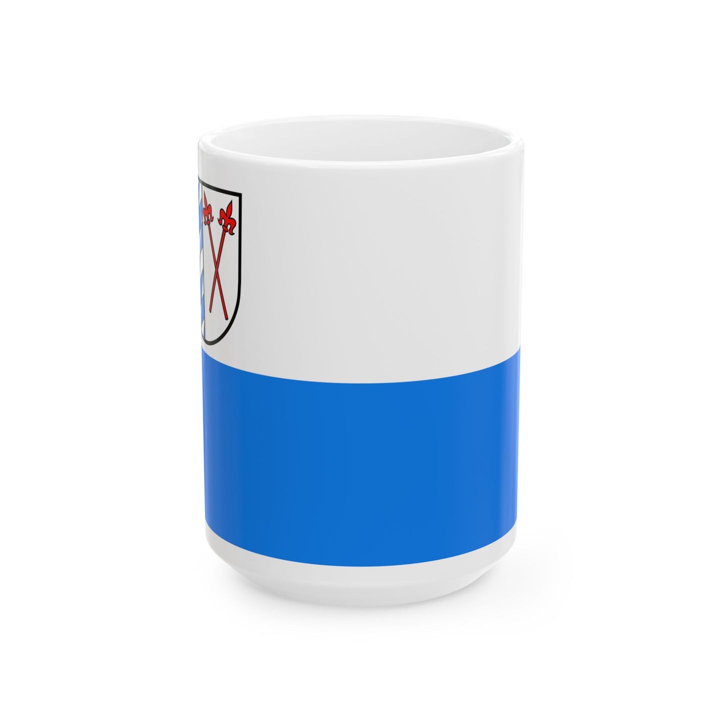 Hissflagge Eschelbronn (Germany) White Coffee Mug