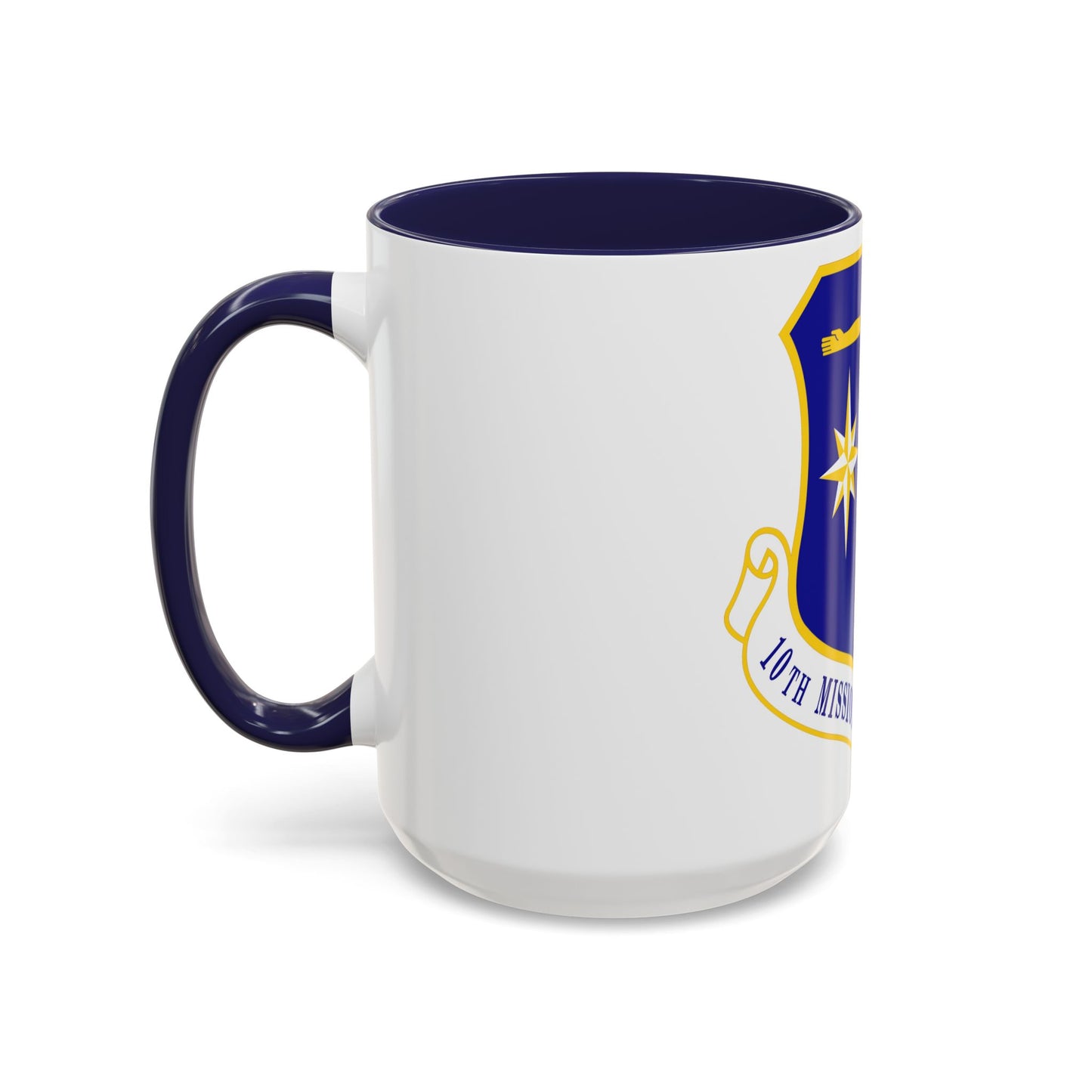 10th Mission Support Group (U.S. Air Force) Accent Coffee Mug